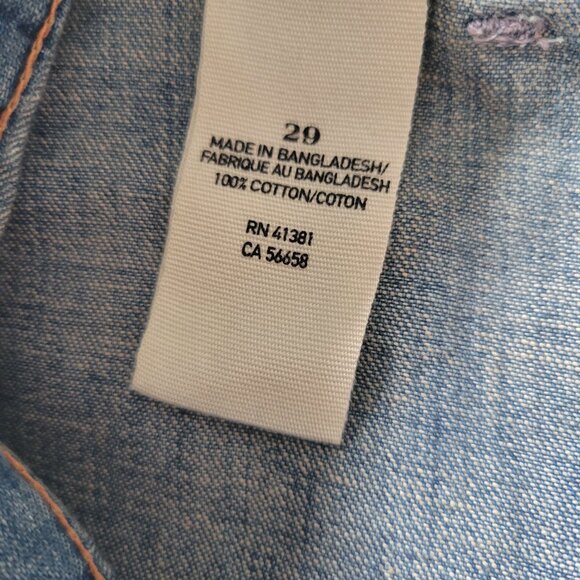 Ralph Lauren Denim and Supply distressed maxi skirt size 29 - Picture 13 of 13